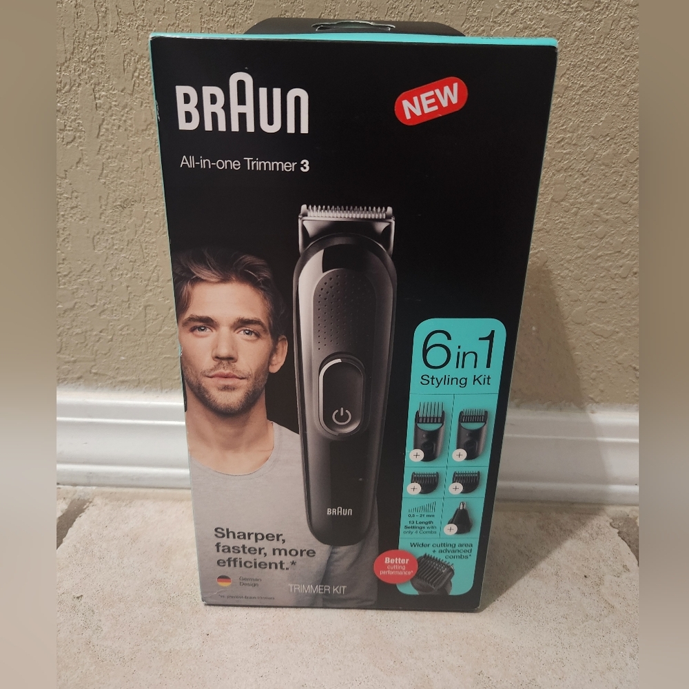 Braun All-in-One Trimmer 3 - Black